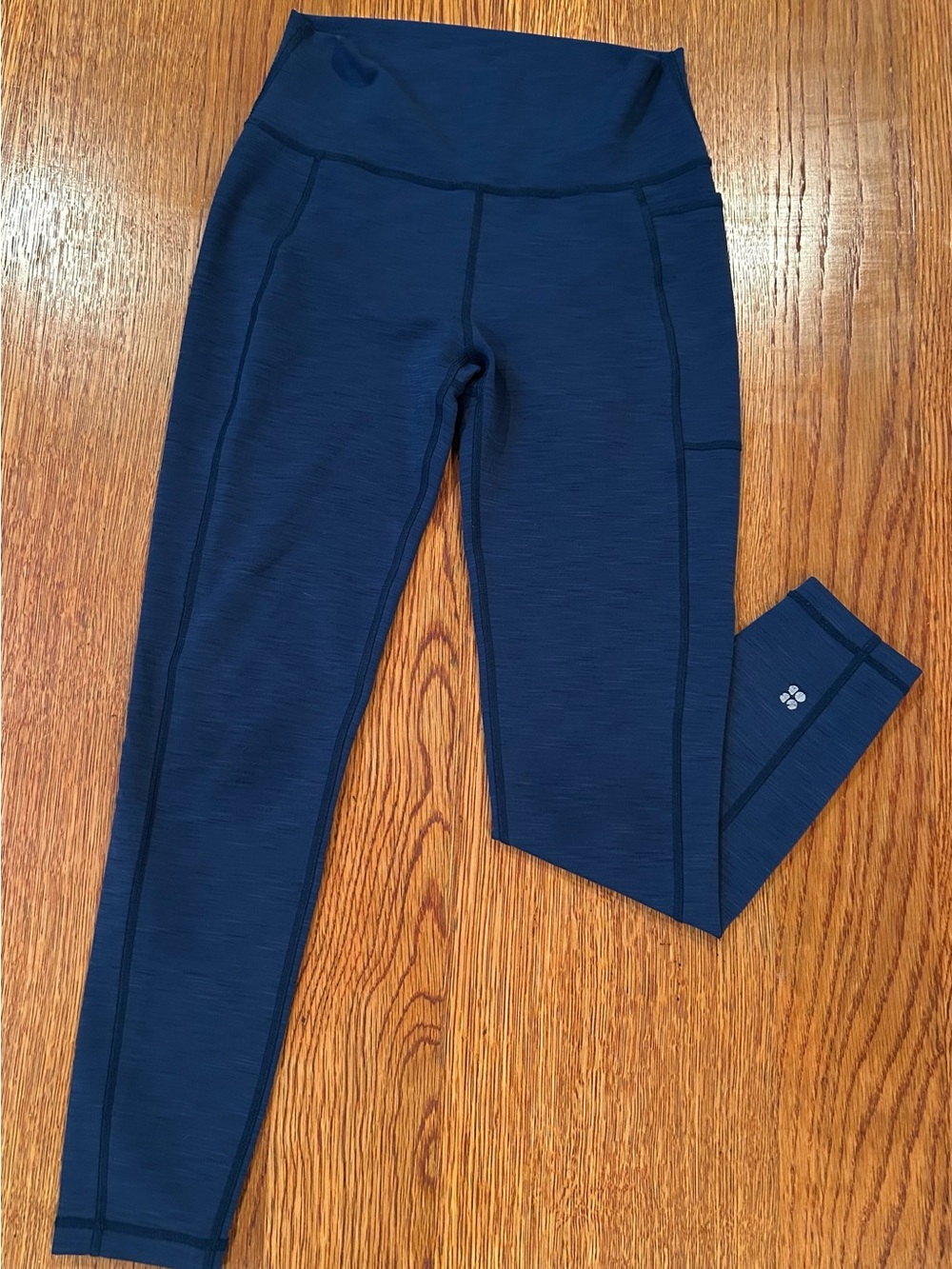 Sweaty Betty Deep Navy High-Waist Pocket Leggings